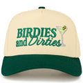 C.C BIRDIES AND DIRTIES Letter on Two Tone Trucker Hat