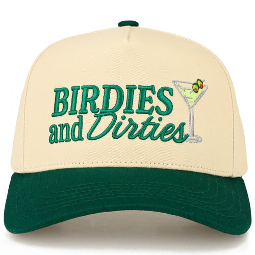 C.C BIRDIES AND DIRTIES Letter on Two Tone Trucker Hat