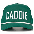 C.C CADDIE Letter with Rope on Two Tone Trucker Hat