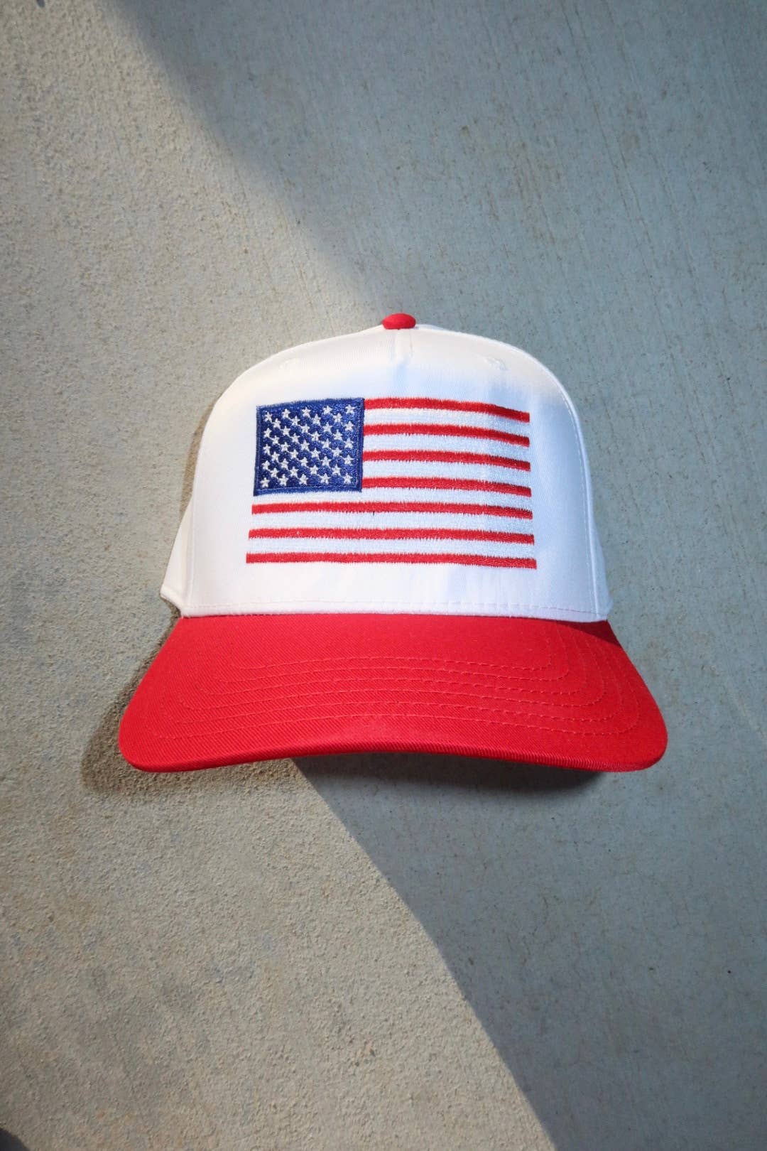 USA Flag 4th of July Trucker Hat 