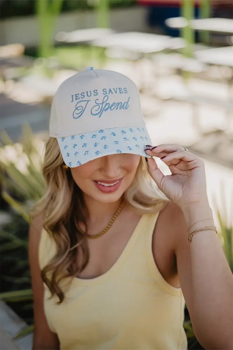 Jesus Saves I Spend  Trucker Hat