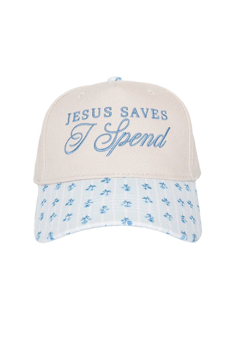 Jesus Saves I Spend  Trucker Hat