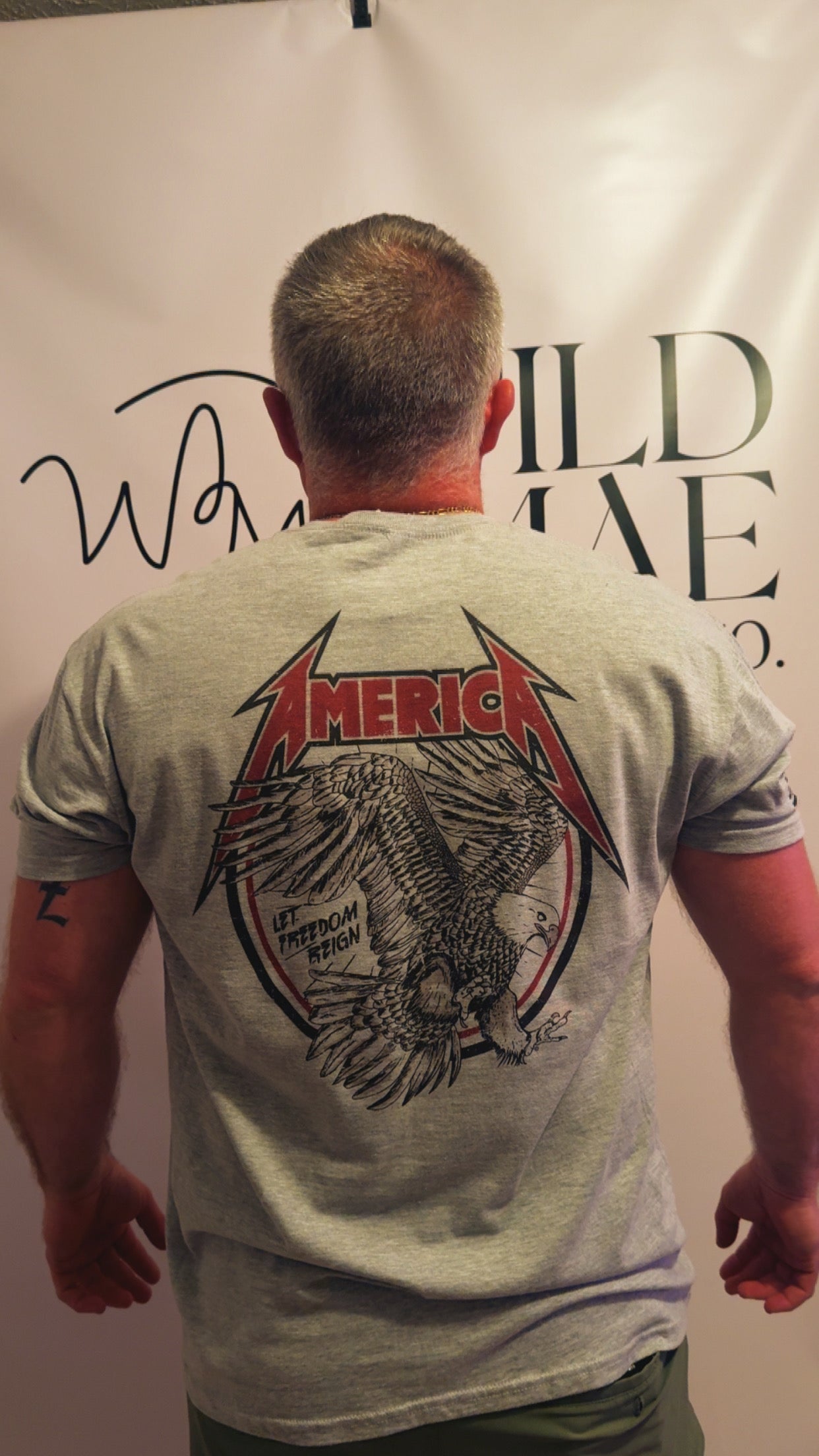 America Let Freedom Reign Men’s Tee