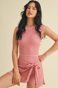 Cherry Picnic Athletic Dress