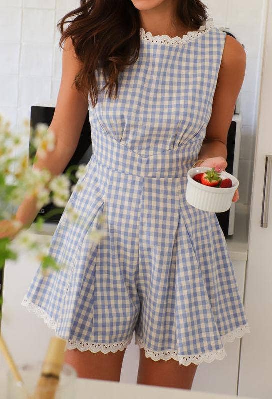 Delta Dawn Romper